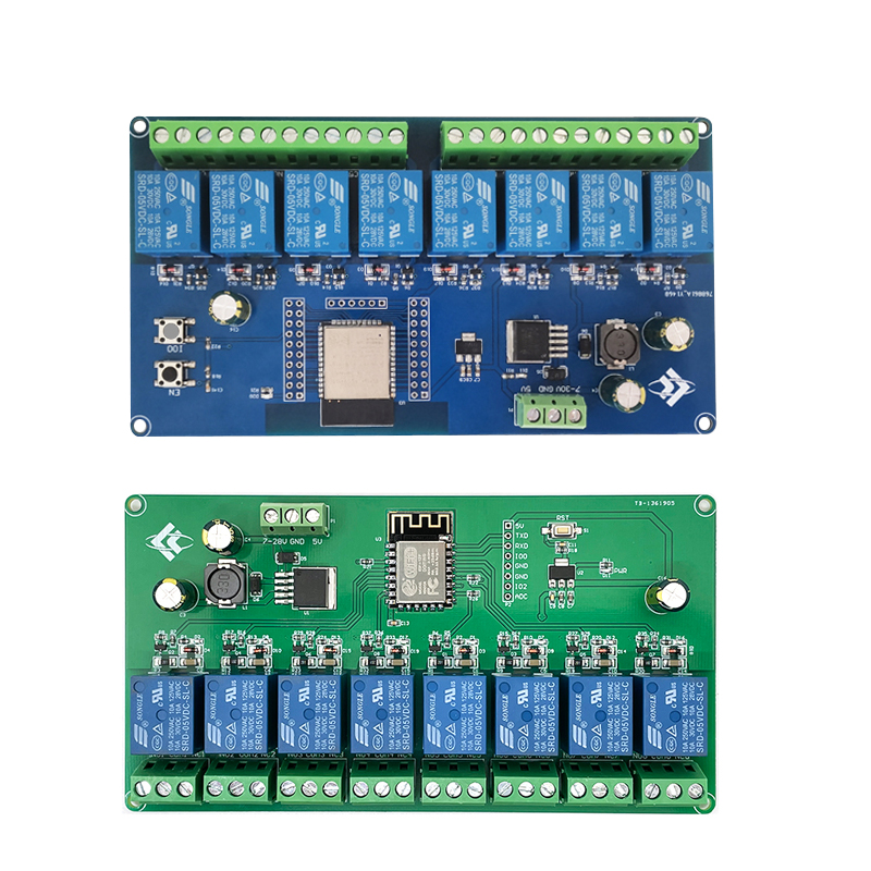 Módulo de Relé WIFI ESP8266 /  - Relay 8 Channel Board reseña y precio