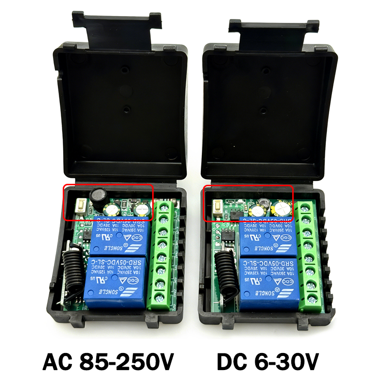 Módulo receptor de relé de 10  - 433Mhz Receiver Module reseña y precio